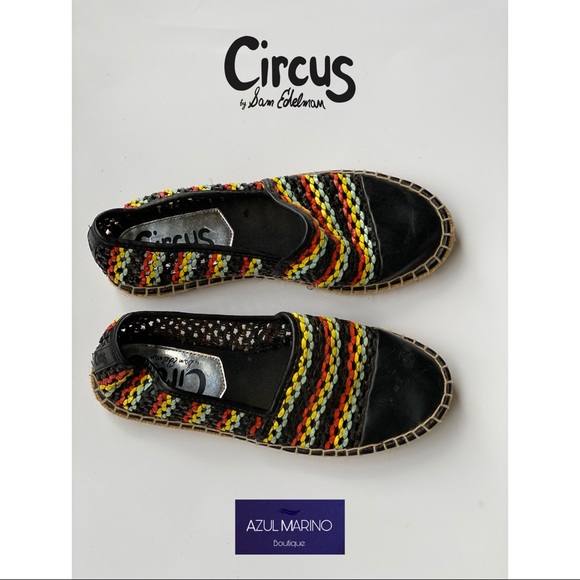 Circus by Sam Edelman — Lena Multi-color black weave flats •Zapatos/alpargatas• - Picture 12 of 12